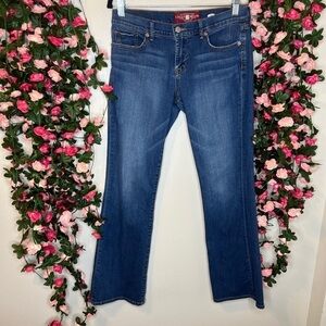 Lucky Brand Sweet n Low Medium Wash Blue Jeans Women’s Casual Comfort 6/28